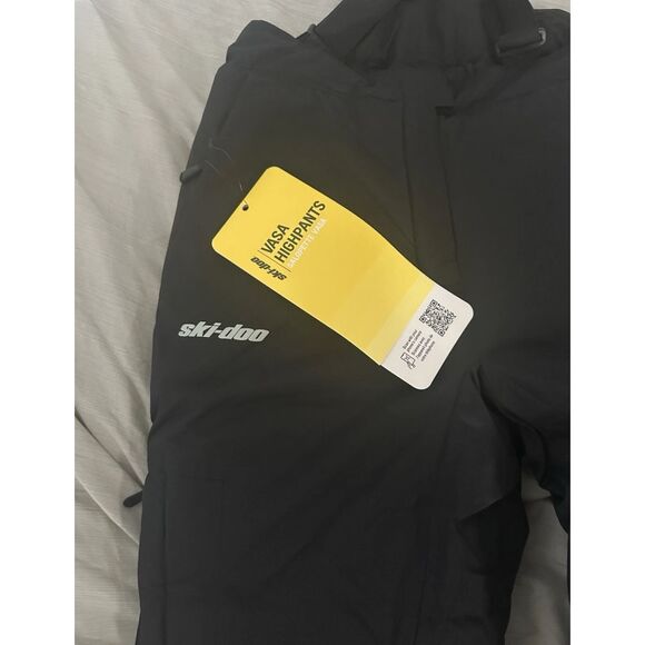 Ski-Doo NWT Size XS black snowmobile highpants snowboard ski bibs - Picture 9 of 11